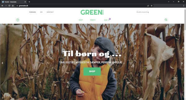 Webarkitekterne Greensales reference